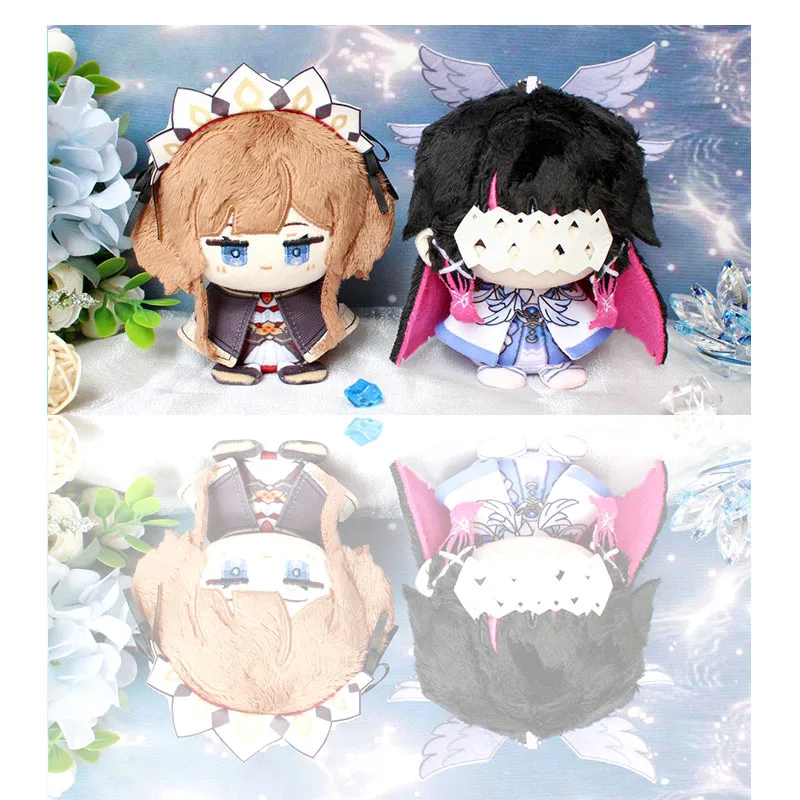 

Плюшевая кукла Genshin Impact Колумбина/Сандроне, 12 см, с хлопковым наполнителем, для переодевания, для взрослых и детей, для коллекционирования и в качестве подарков