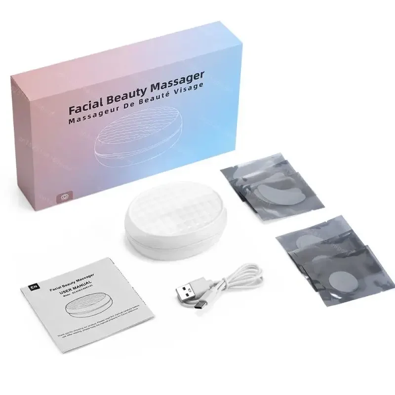 

Customizable EMS Micro-Current Eye Massager Led Red Light Anti-Aging Care Device Reduce Dark Circles Eyes Bags Light Skin