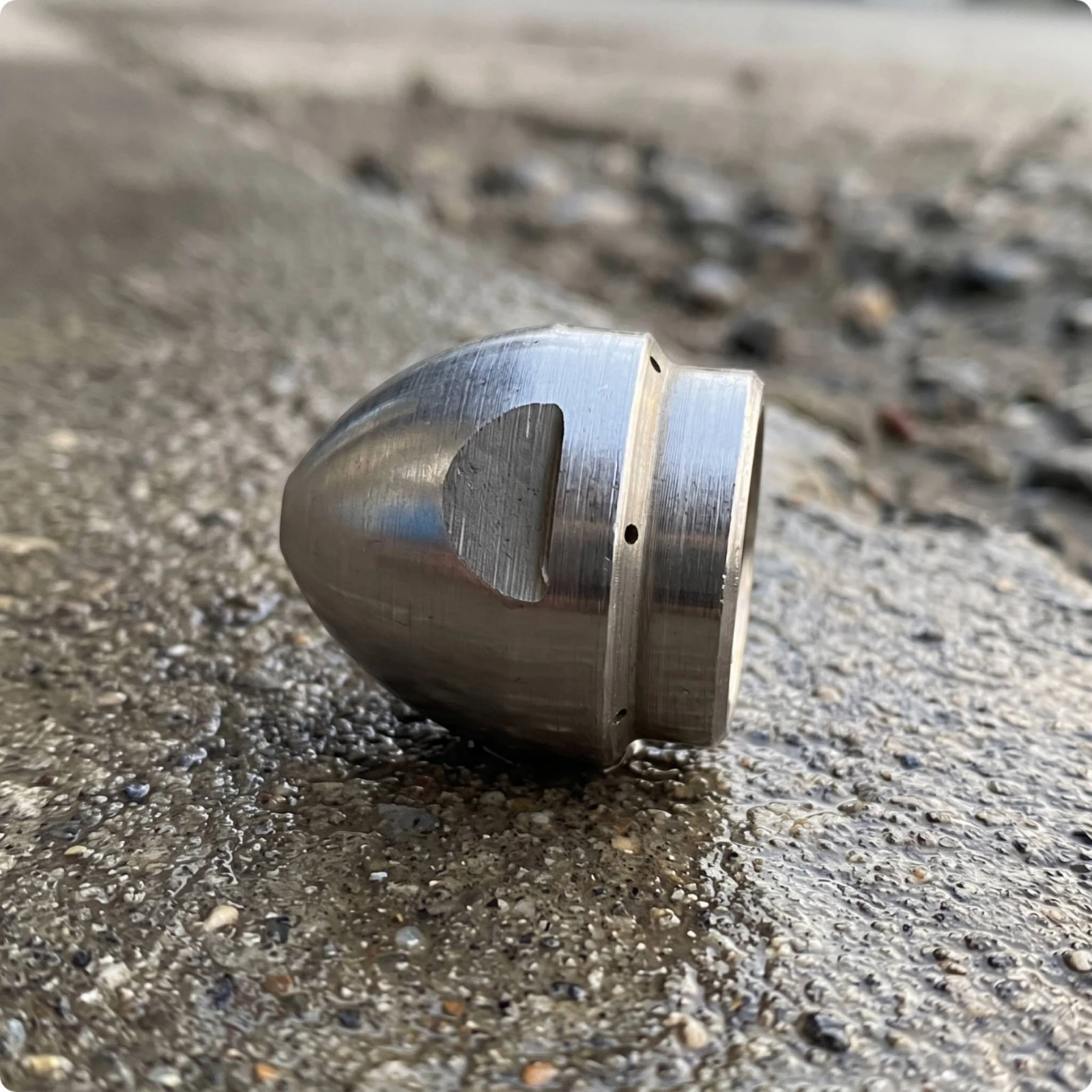 Drain-Cleaning Nozzle High-Pressure Drain Cleaning Nozzle Threaded Metal for Plumbers, Pipe Washing