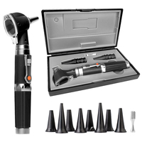 Ear Infection Detector, Medical Otoscope - Ear Scope with Light, Pocket Size (Black Color) Health Ear Care Tool