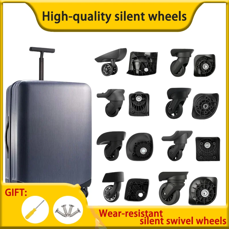For Samsonite, suitable for R06/V97/HK4/V22 travel cases. It includes 360° silent rotating casters and durable luggage cart