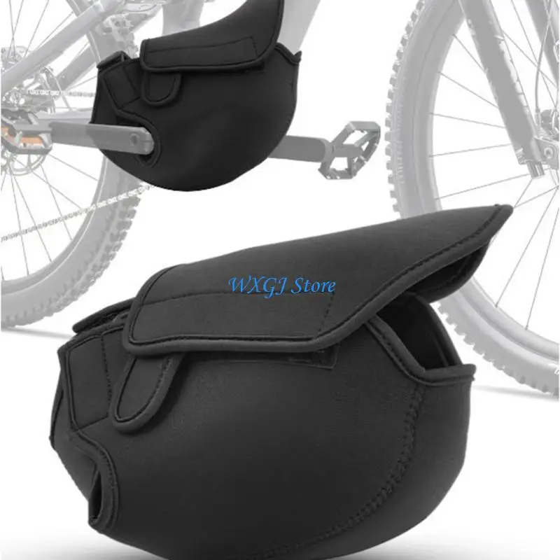 37JE Black Battery Sleeve Cover Battery Protector Pair for Electric Bike Parking Use