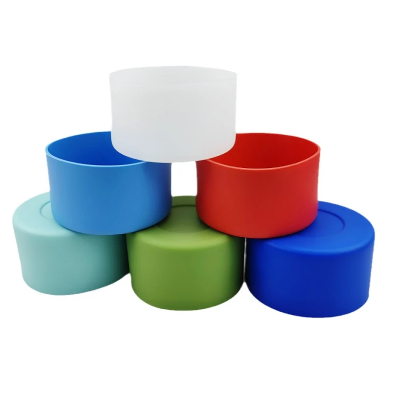 7.5/9cm Silicone Cup Base Protective Cover Rubber Bottom Pad 32-40oz Universal Flask Base Insulation Case