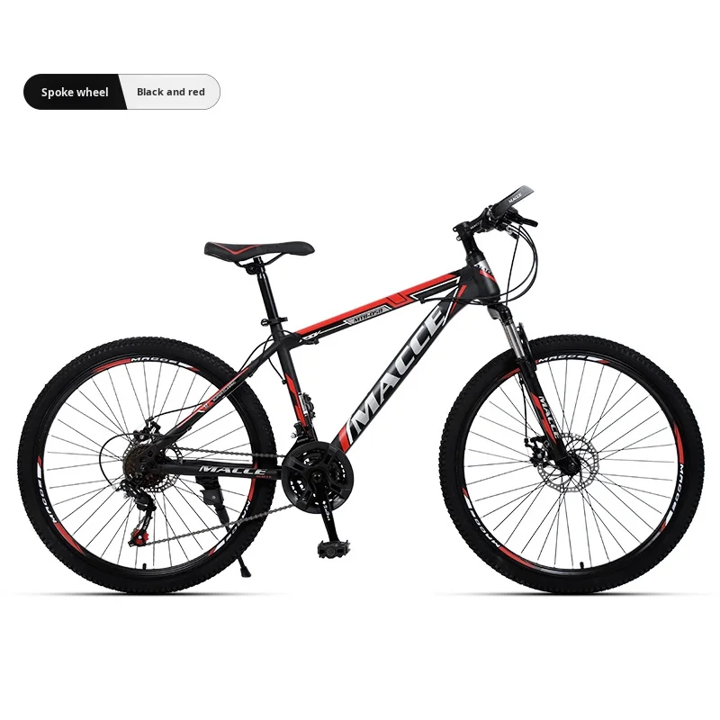 *forMX-01 26-Inch Adult Off-Road Road Bike 21 Speed Steel Frame Shock Absorption Disc Brake Comfort Saddle High Speed