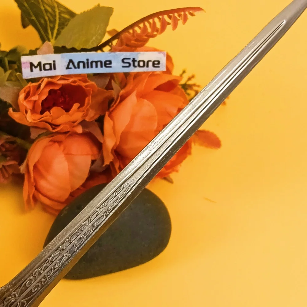 8.6in Red Elden Katana Metal Anime Blade Japanese Katana Real Ninja Knife Elden Damascus Sword Original Samurai Sabre Toy Gift