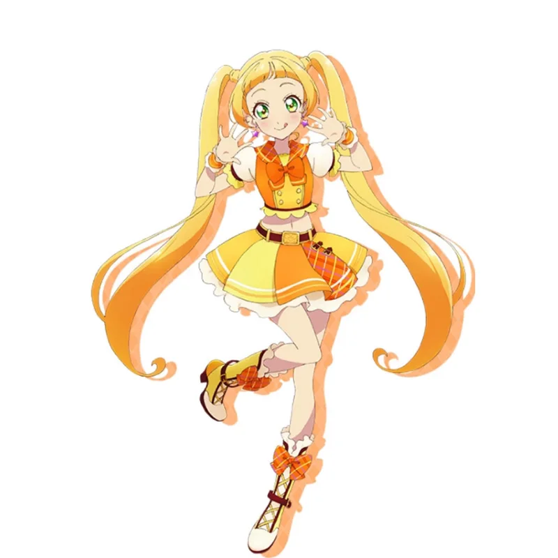 Neu der anime aikatsu cos hinata ema cosplay niedlichen weiblichen kostüm anzug