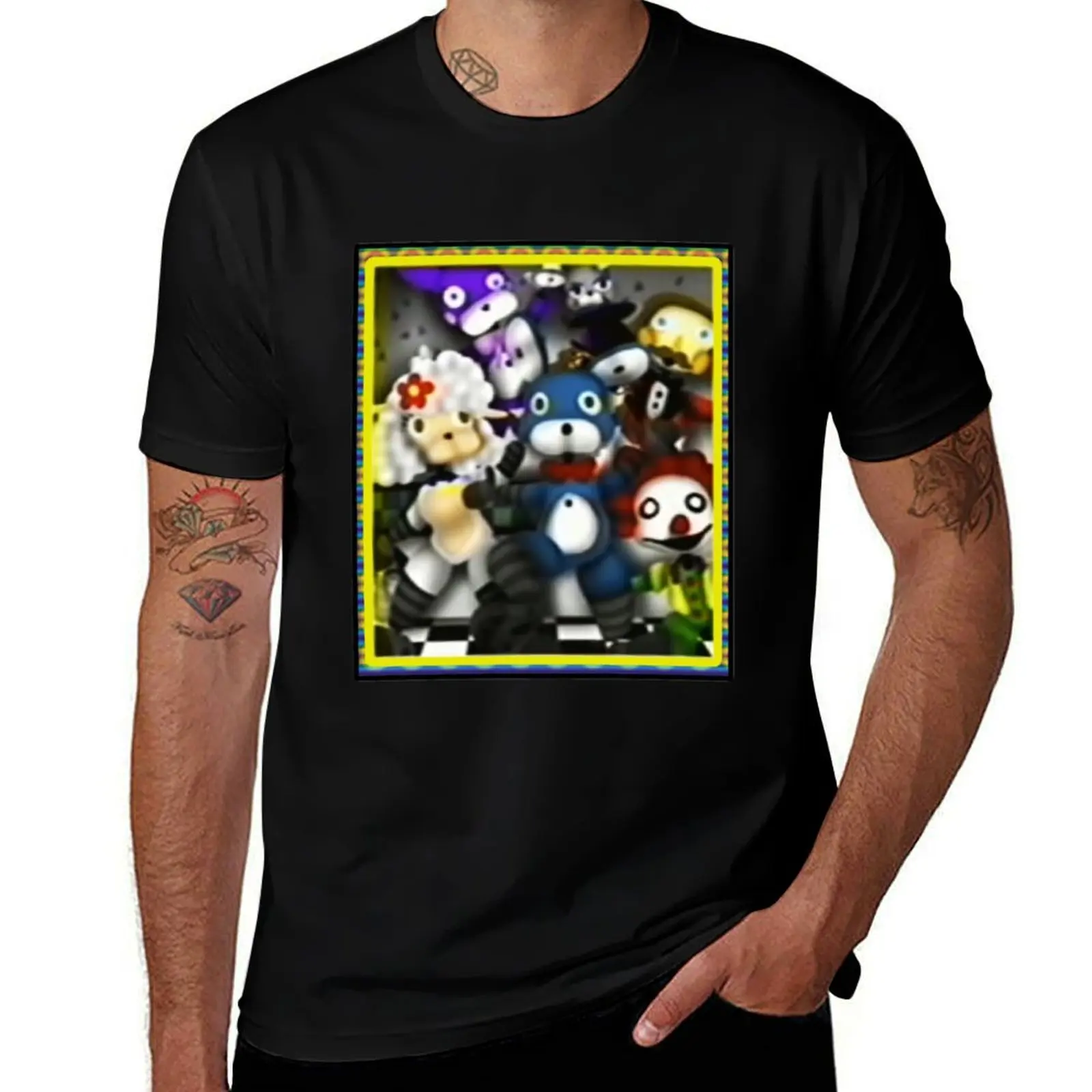 

Characters The Walten Files T-Shirt Sports Casual Short Sleeve Cotton Tee