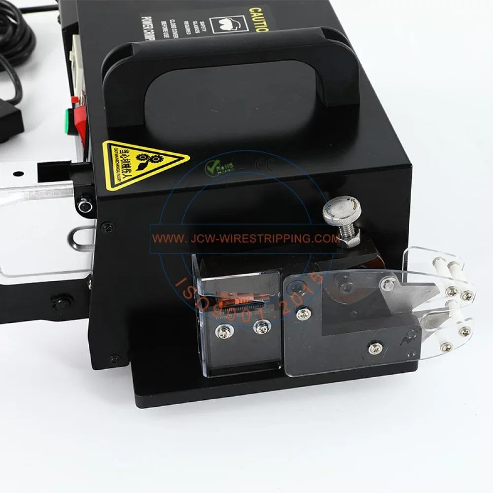 JCW-320CS Semi Automatic Electric Crimper Machine with Stripping Function Pre-insulated Terminals Cable Manufacturing Equipment