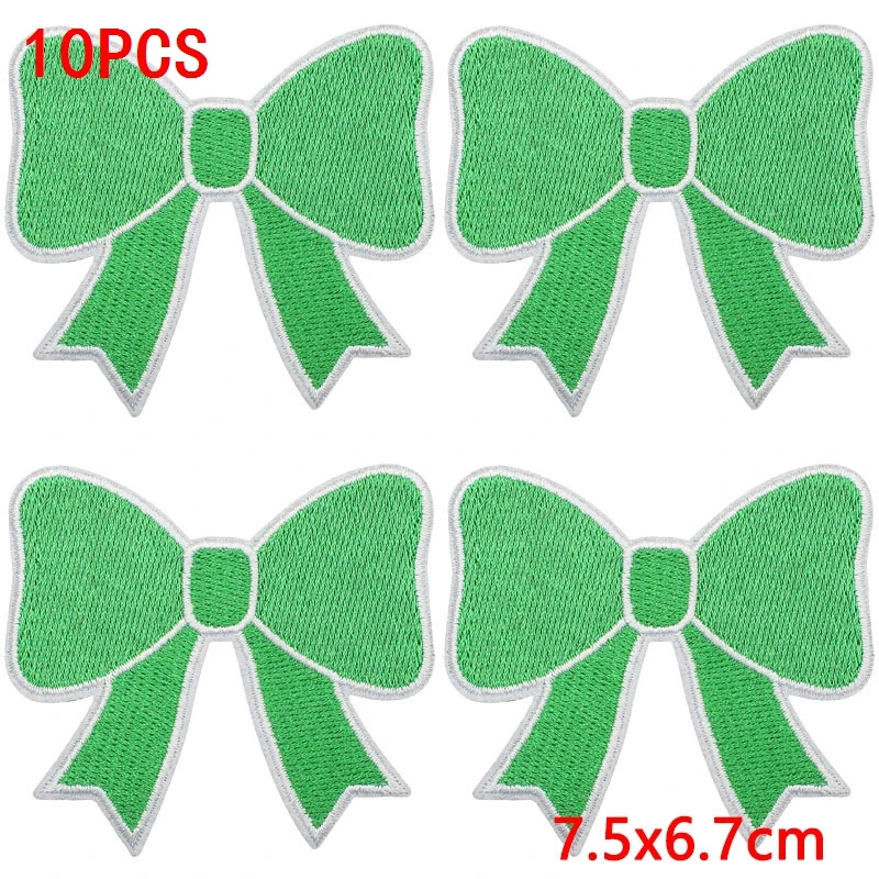 10 Stück Cheerleading-Pailletten-Stern-Aufnäher zum Aufbügeln für Kleidung, Cheer-Schleifen-Herz-Applikationen für Jacken, DIY – Detail 17