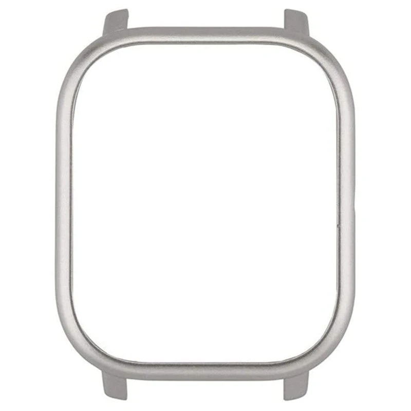 【2026 TOP Global】Compatible for Huami Case Smart Watch Protector Case Watch Protector Cover -Silver