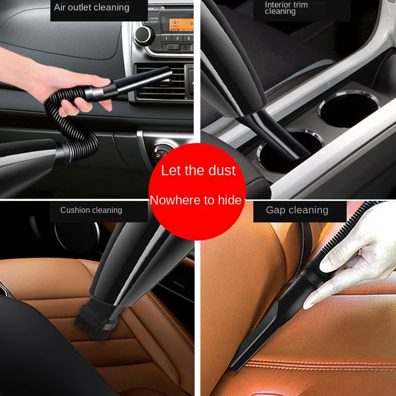 Car Vacuum Cleaner Portable Wet And Dry dual-use Vacuum Cleaner Powerful Handheld Mini Vaccum Cleaners High Suction 12V 120W