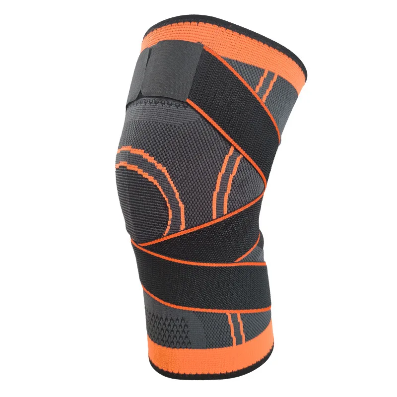 2PCS Knee Pads Sports Pressurized Elastic Kneepad Support Fitness Basketball Volleyball Brace Medical Arthritis Joints Protector