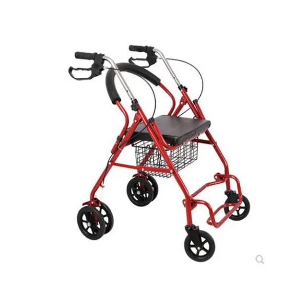 High Quality Elderly walker can be pushed by hand The elderly can be folded of shopping cart