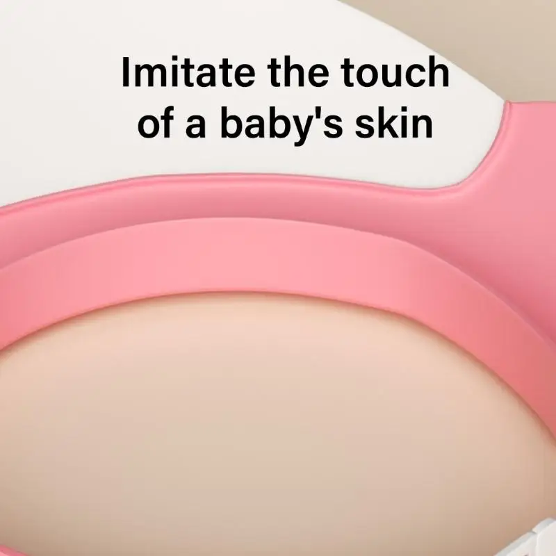 قبعة استحمام للرضع مقاومة للرذاذ U13F، تصميم خفيف الوزن، استمتع بسهولة التنظيف والعناية #3