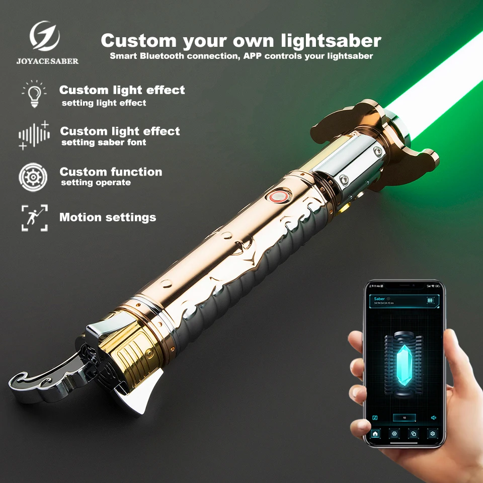 Lightsaber LOP Neopixel Light Saber Jedi Pixel Laser Sword Metal Handle Cosplay Luminous Dueling Xenopixel Saber Toys