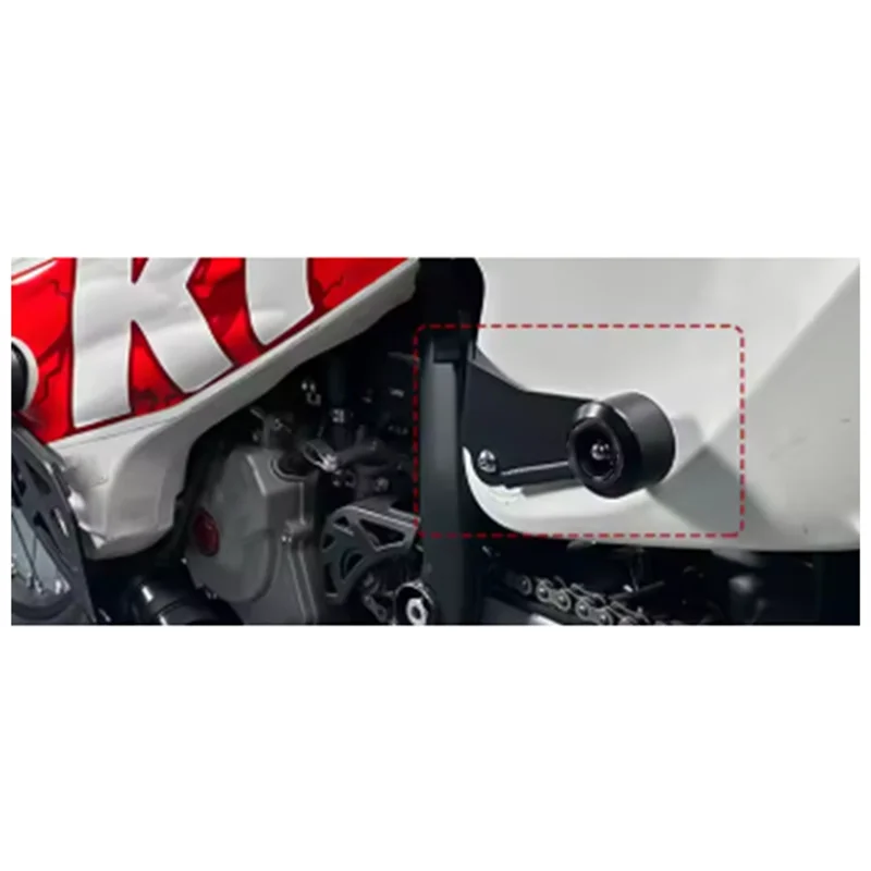 

B07A-Motorcycle Leg Support Slider Fall Prevention Slider For Kove 450 Rally 2023-2024 Motorcycle Modified Protective Parts