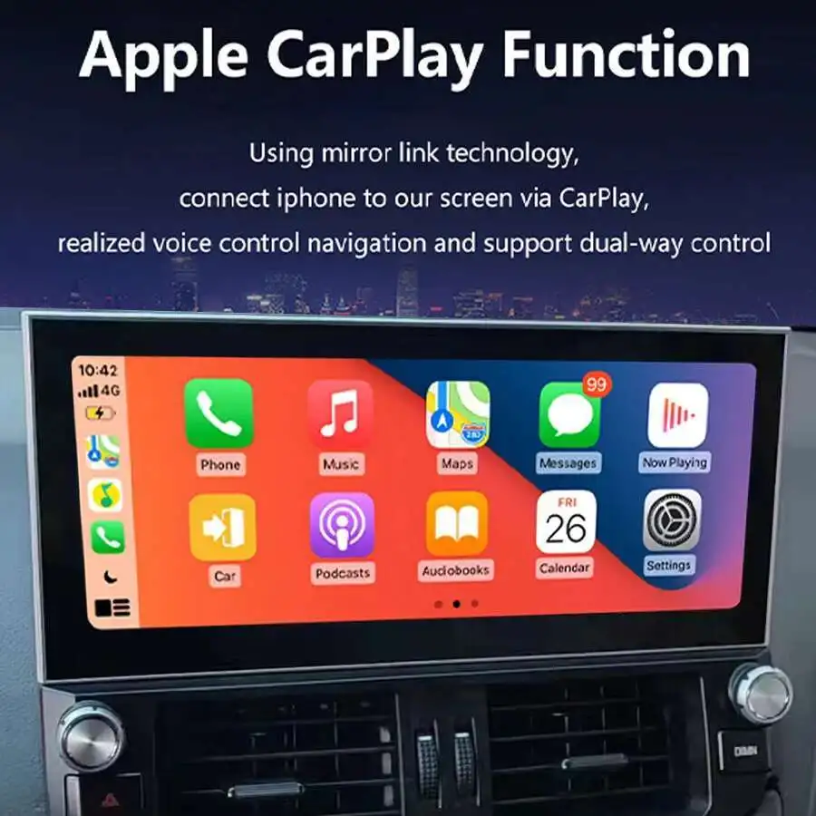 12.3inch 1920*720 Screen Car Radio For Toyota Land Cruiser 150 Prado LC150 FJ150 2010 - 2013  Android 13 Multimedia Video Player