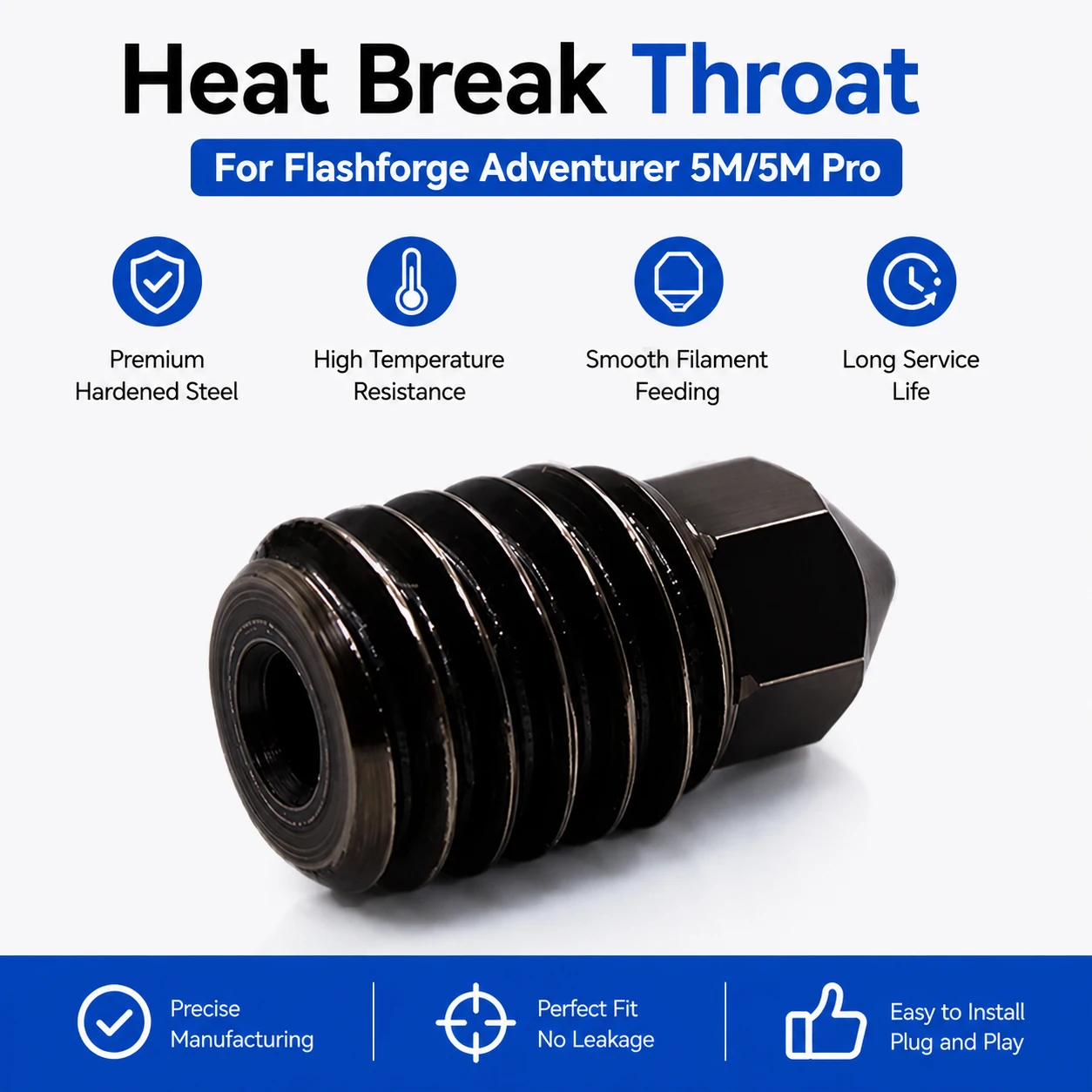 Kit de Bicos de Latão e Aço Te - Nozzle 0.4Mm Hardened avaliação e preço