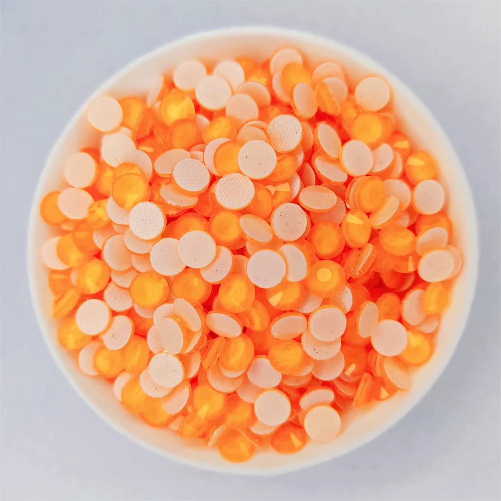 Top Quality All Size/Color Neon Glass Hotfix Rhinestones Super Bright Crystal Strass Iron On Rhinestone For Fabric Garment