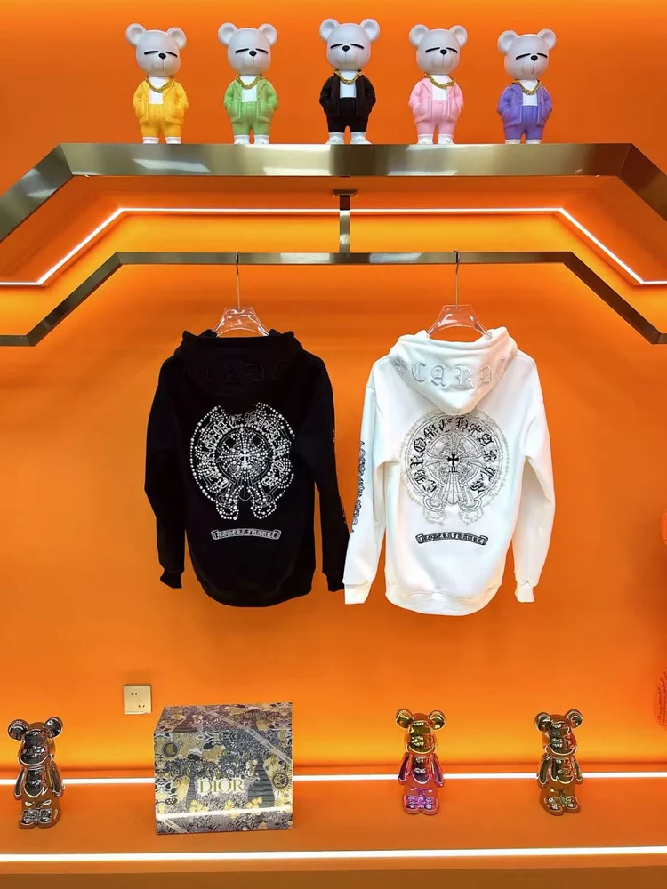 

Мужская модная толстовка Ele с вышивкой, на флисовой подкладке, свободного кроя, дышащая, повседневная, для уличной моды, осень-зима