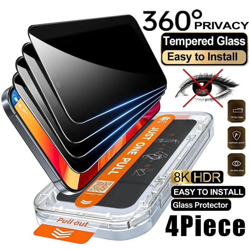 4Pcs 360° Privacy T… - image