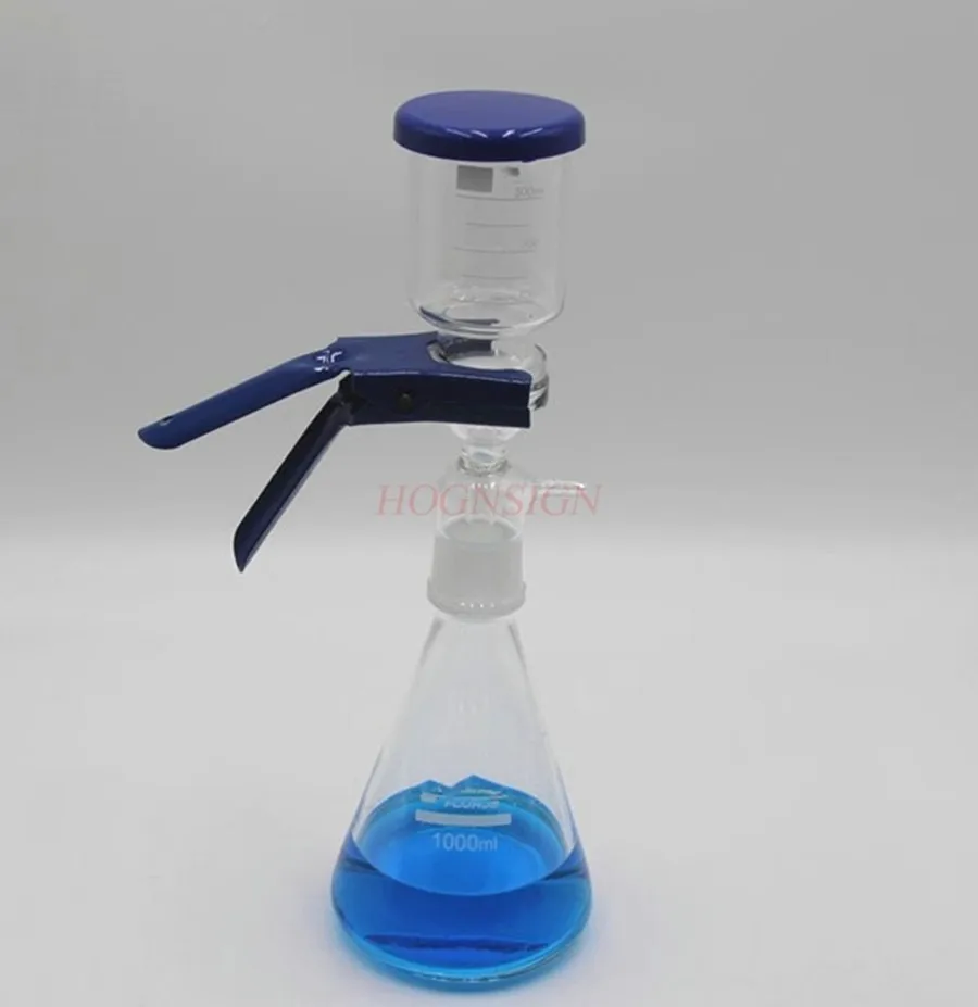 1set Sand core filtration device, high borosilicate hard glass thickening, high temperature resistant solvent glass instrument