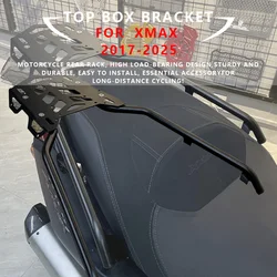 MTKRACING For YAMAHA XMAX 2017-2025 Motorcycle Rear Luggage Rack Cargo Top Case Bracket Holder Thickened Luggage Rack