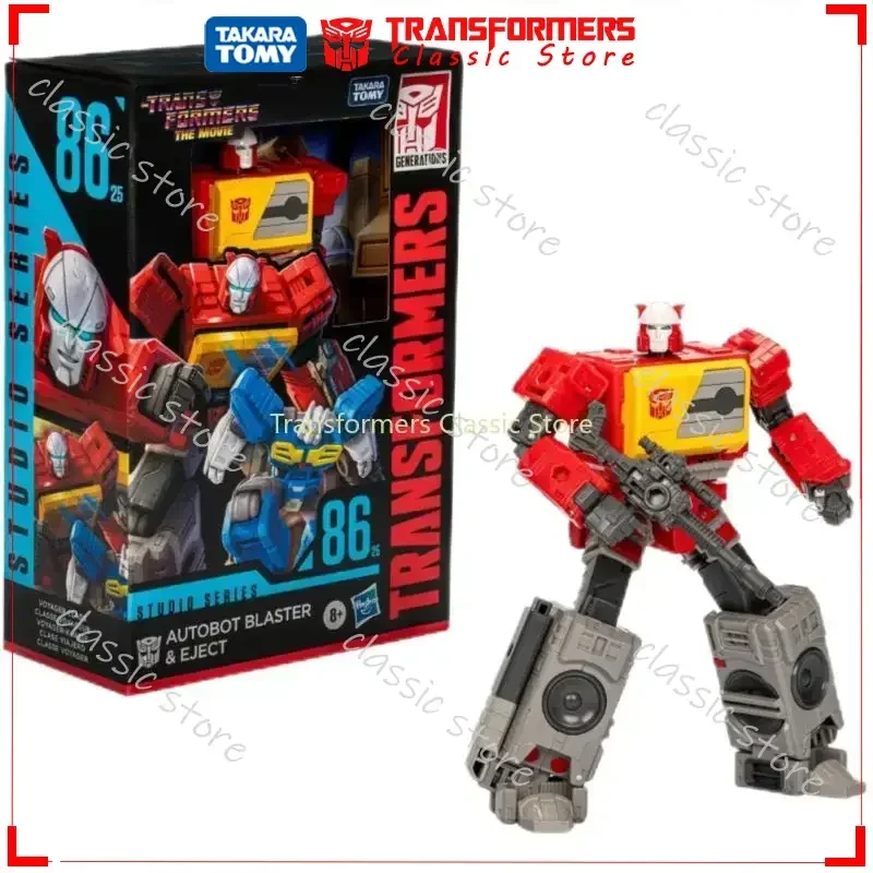 Disponibile Transformers Toys Studio Series SS-86-25 Autobot Blaster Eject Action Figures classiche Cybertron Autobots da collezione