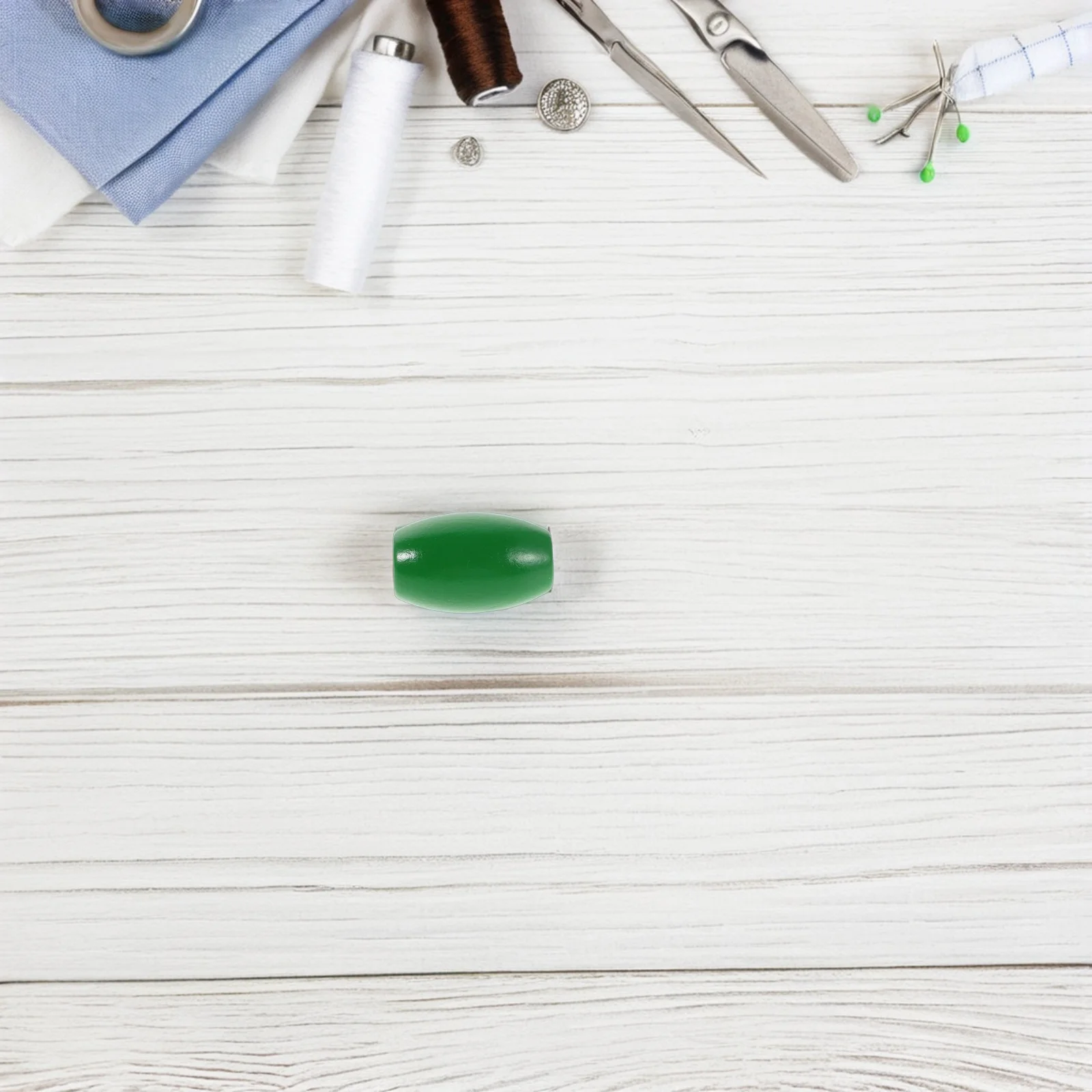 60 قطعة برميل خشبي ملون الخرز 30x20 مللي متر ثقب كبير Craft بها بنفسك الحرفية صنع المجوهرات قلادة سوار إكسسوارات ثقب كبير الخرز