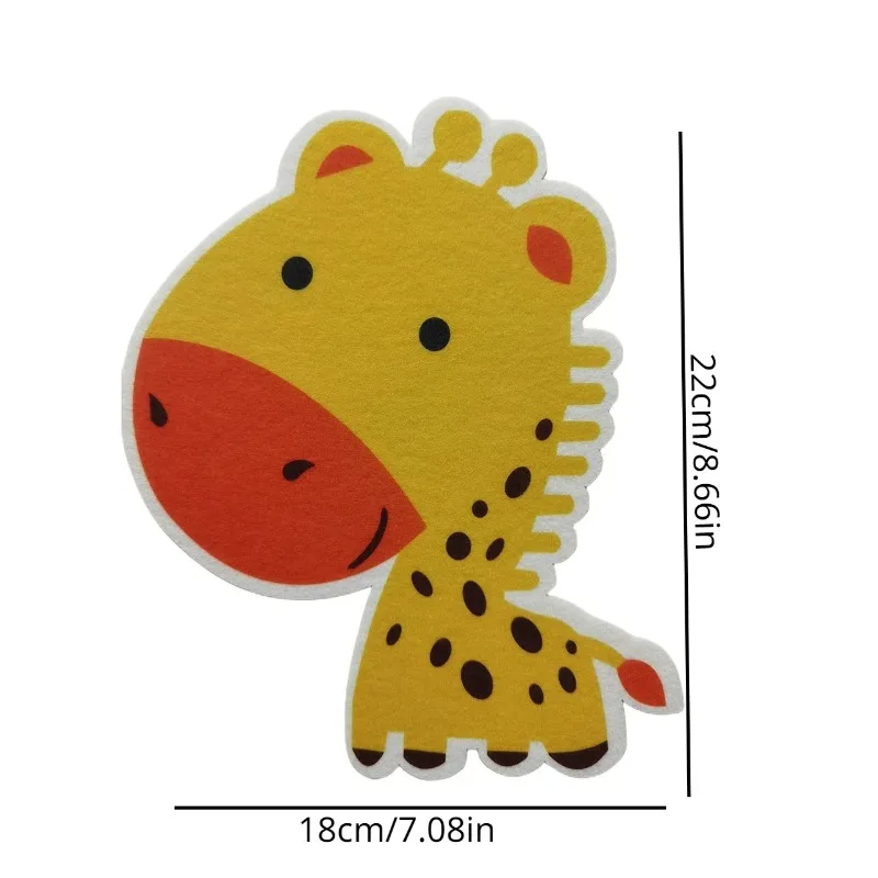 Cartoon Fragrant Toilet Stickers Self-Adhesive Wall Sticker for Kid Bathroom Washroom Decorative Deodorization Toilet Lid Decals