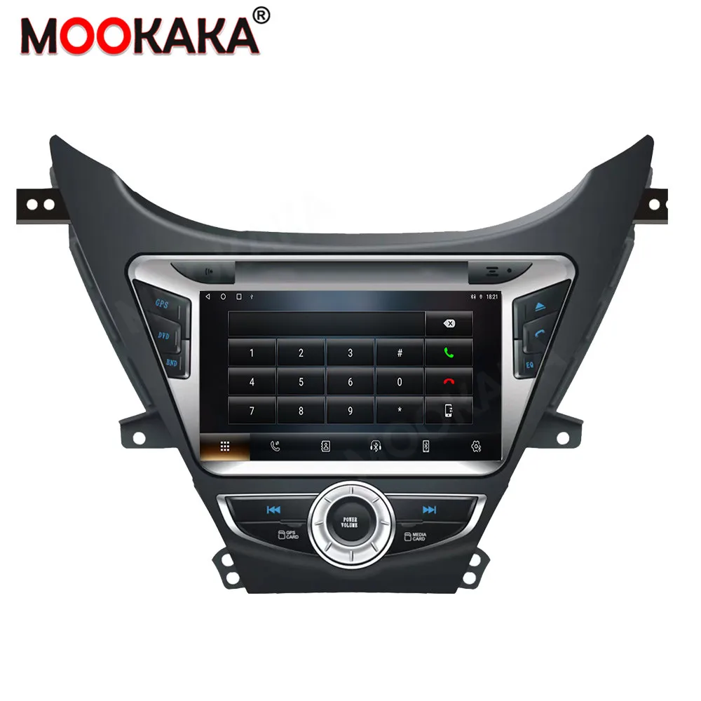 Pantalla de 8 "Android 14 para Hyundai Elantra 5 JK GD MD UD 2012 - 2016 Carplay Autoradio Radio reproductor Multimedia navegación GPS