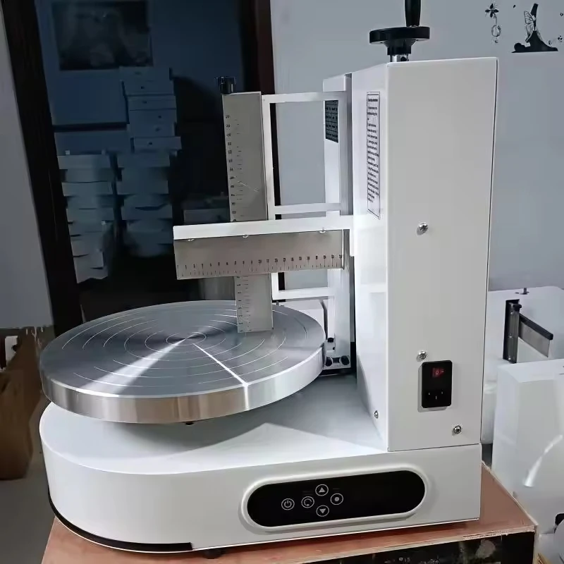 Commercial Automatic Electric Cake Frosting Decorator Fudge Cake Cream Spreader