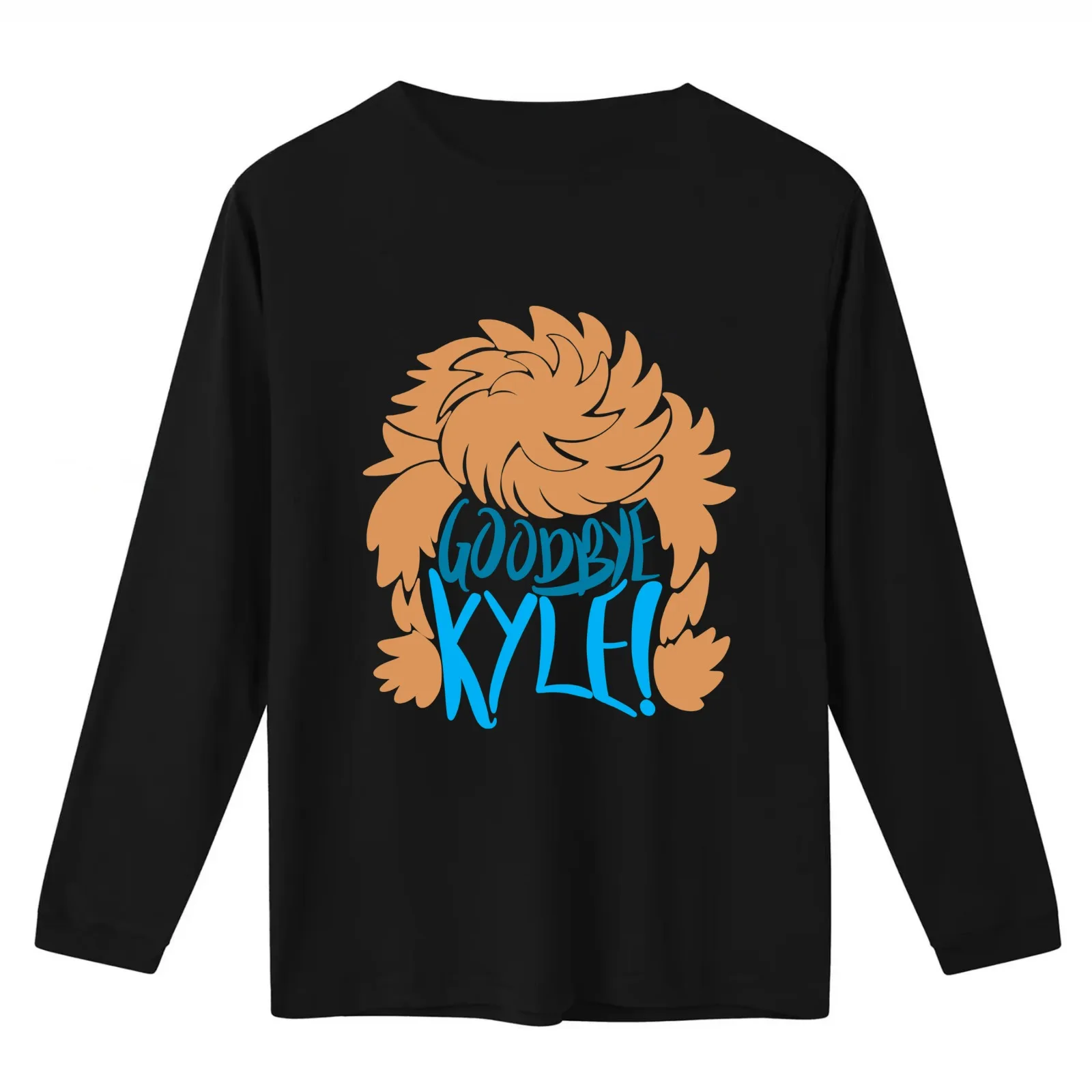 Goodbye Kyle! T-Shirt Summer Casual Cotton Tee Oversized Streetwear Tops Vintage Graphic Print Loose Fit Short Sleeve