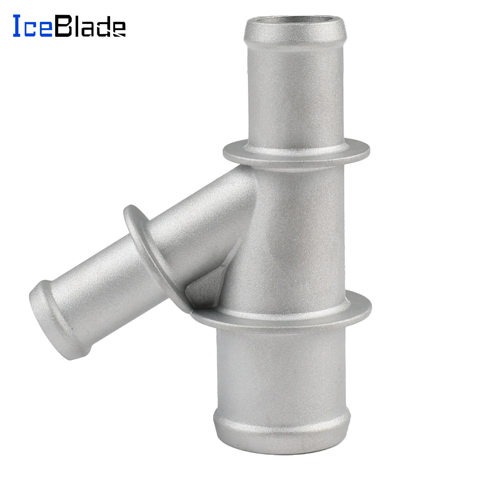 

IceBlade Aluminum Coolant Radiator Hose Y Junction Connector Compatible with Chevrolet Silverado Suburban Tahoe Avalance