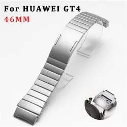 No Gaps Metal Link Bracelet Strap for Huawei Gt4 46mm Band Huawei GT4 46mm Replacement Official Style Watchband Accessories