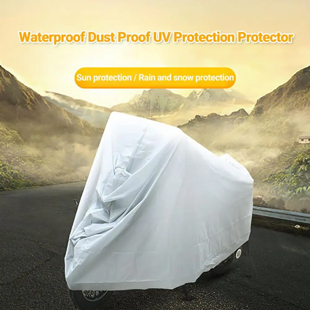 Durable PEVA Outdoor Indoor UV Protection Bike Dust Cover Lightweight Motorcycle Cover Easy Carry for Road Bicycle