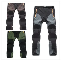 Men Trekking Hiking Pants Quick Dry Thin Camping Fishing Mountain Climbing Cycling Tactical Trousers Outdoor Sports matching Pan