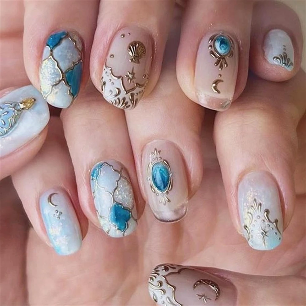 لا حاجة لملصقات الأظافر اللوحة المعقدة ، وسهلة التشغيل ، وأسلوب جديد ، وسهلة التصميم ، وتعزيز الأظافر في بضع دقائق فقط ، جديدة