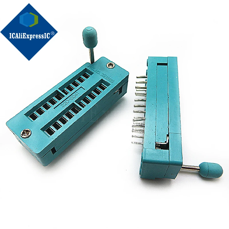 Сиденье с блокировкой 20P сиденье с блокировкой 20P сиденье с интегральной схемой 20P сиденье с самоблокировкой DIP14 испытательное сиденье (узкий корпус)