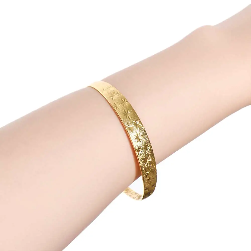 Jewelry Gift Wedding Bride Decor Female Saudi Arabic Adjustable Bangle Women Bracelets Cuff Bracelet Dubai Bangle Bracelet