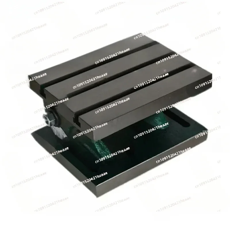 Suitable for vertical adjustable tilt rotation 90 degree desktop milling drilling angle accuracy of 6 inches