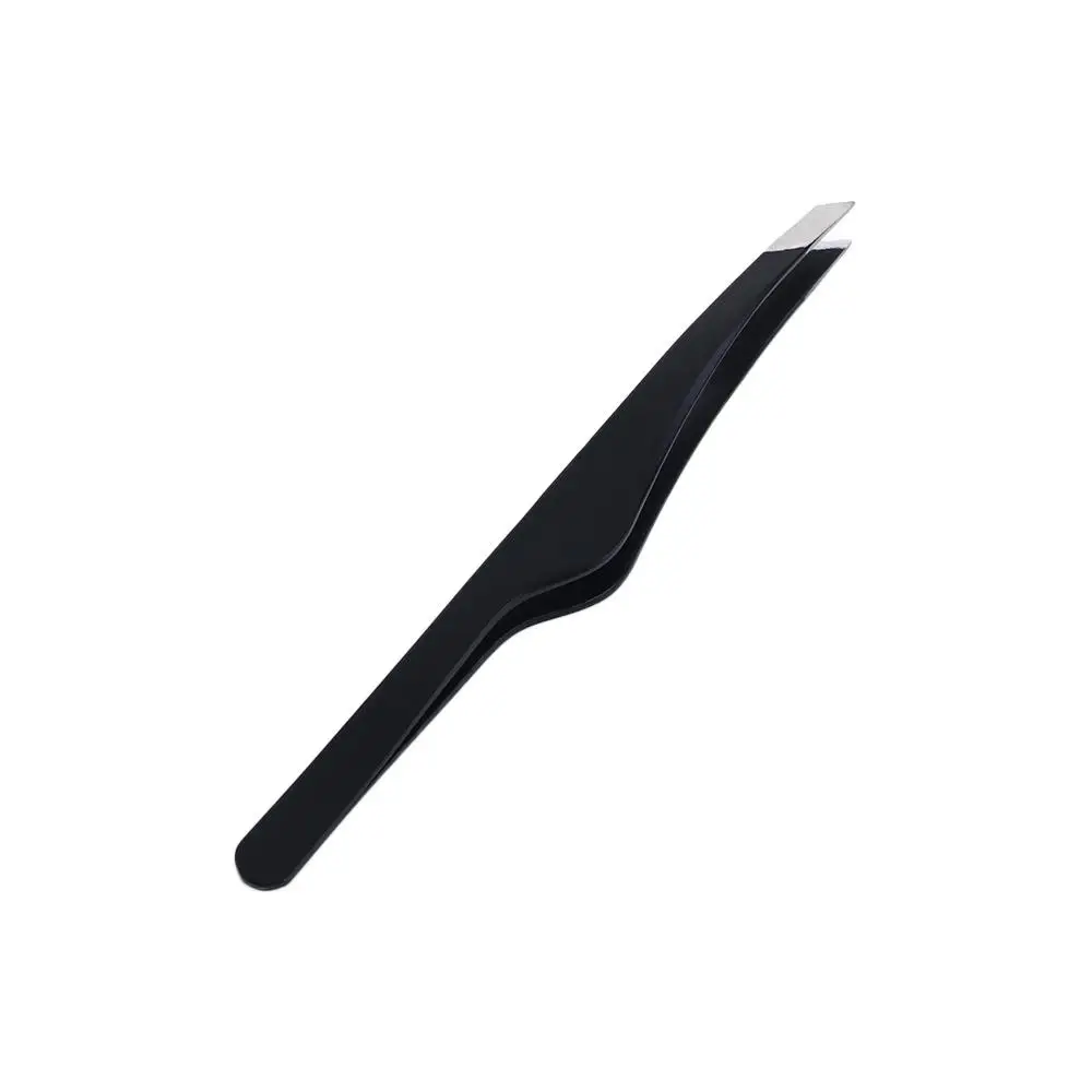 

steel Girls Fine Hairs Makeup Beauty Tools Precision Eyelash Tweezers Lash Hairs Puller Eye Brow Clips Eyebrow Tweezer