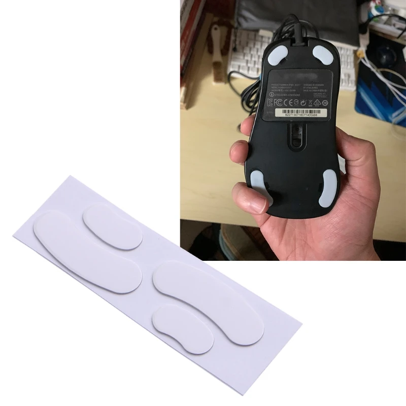 652F forSteelseries RIVAL 300 Piedini del mouse Adesivo Mouse Skate Pad