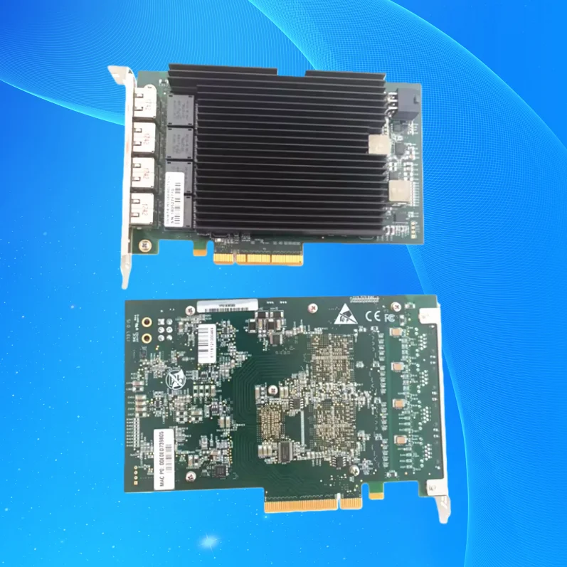 

01KM586 for SiIicom PE310G4I40EU-T PE310G4I40EU X540-T4 Four Port 10 Gigabit Ethernet Card Supporting Diskless Operation