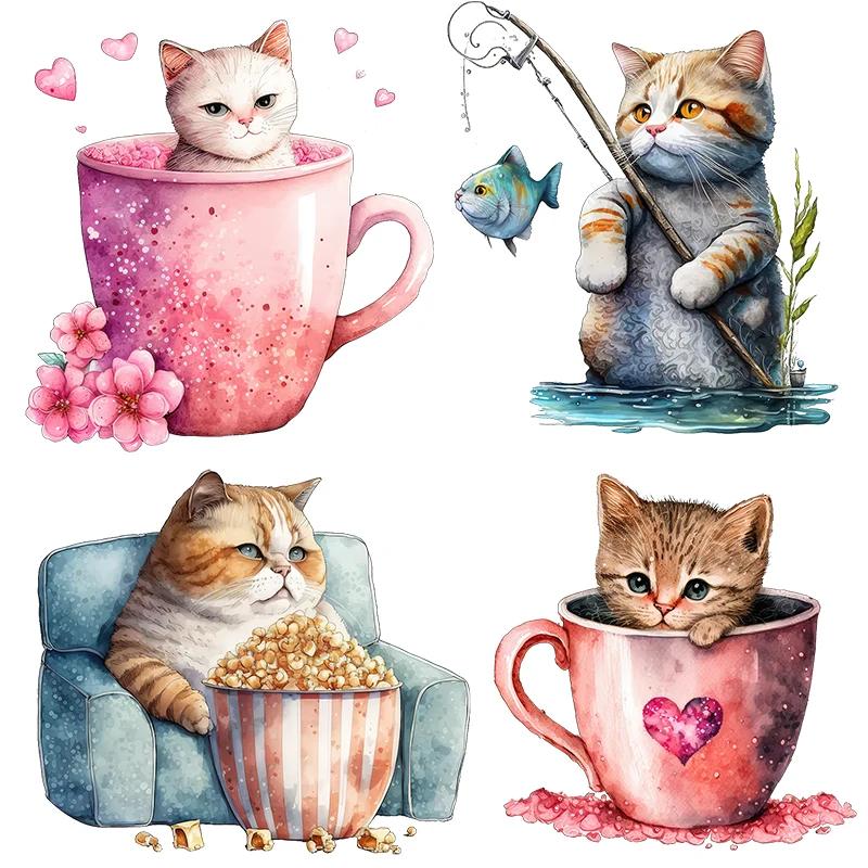 Three Ratels CM52 Funny cat kid's bedroom wall stickers home appliances scratch resistant decals