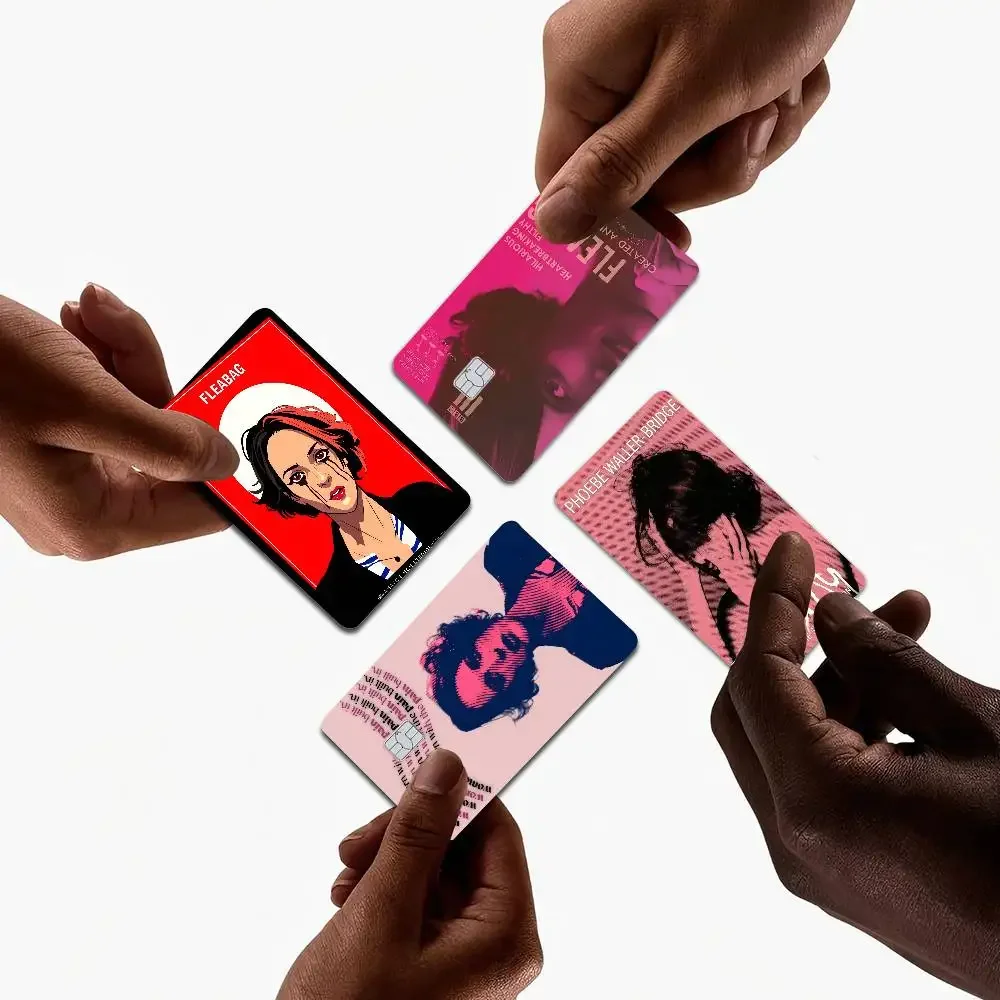 Classic Tv Show Fleabag Anime Young Creidt Card Debit Card Sticker Film Case Front Tape For Small Big Chip No Chip