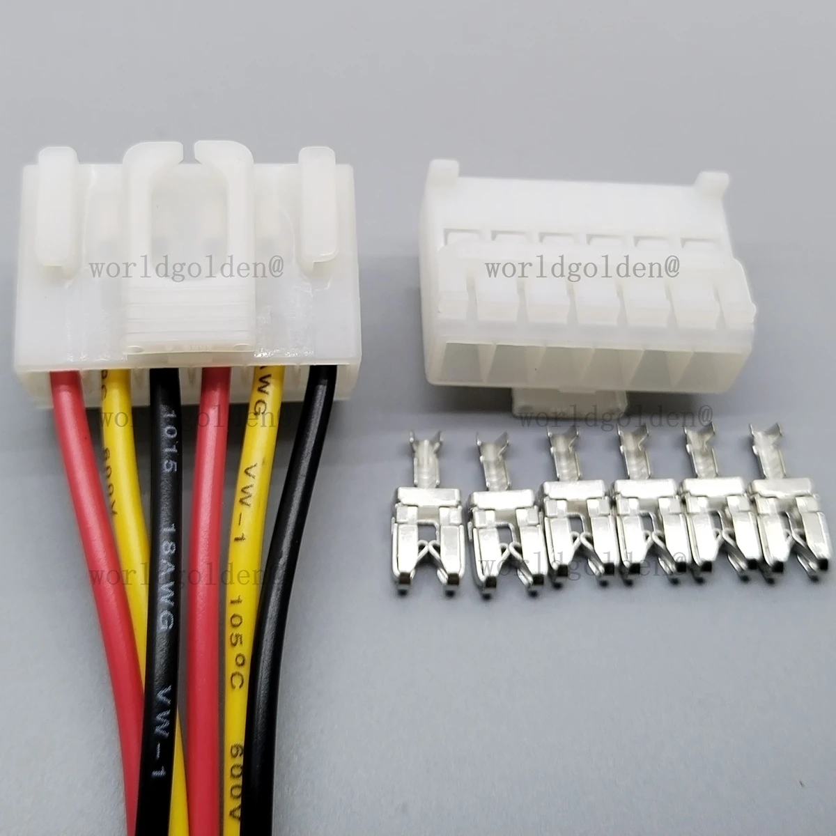 94509-5620 Auto 6Pin White Cabin Connector car connector for Universal Full Vehicles auto interior wiring harness replacement