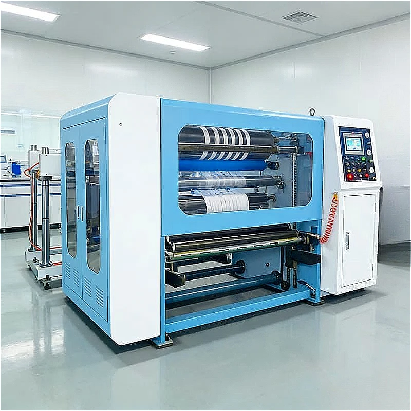 Industrial Paper Slitter Rewinder Cutting Machine Automatic Guillotine for Label Roll Film Slitting Workshop Customized Hot Sale