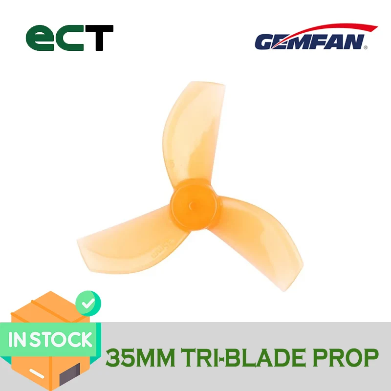 

Gemfan 35MM Tri-blade Prop 3 Blade Propeller Flash Props for RC FPV Racing Freestyle Parts set of 4