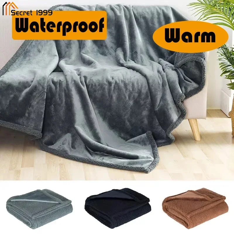 Luxury Shaggy Blankets Winter Warm Cosy Romantic Couple Waterproof Blanket-thickened Large Size Blanket Microfibre-blanket 2025